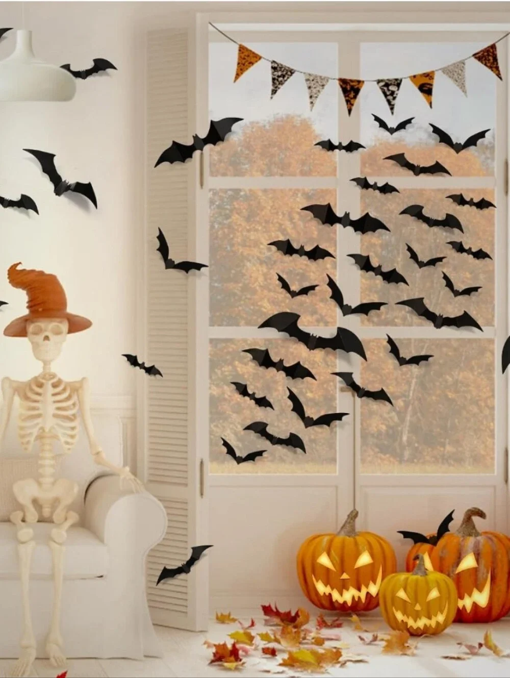 Halloween Bat Wall Decals (99)